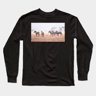 Serengeti Zebras #2 Long Sleeve T-Shirt